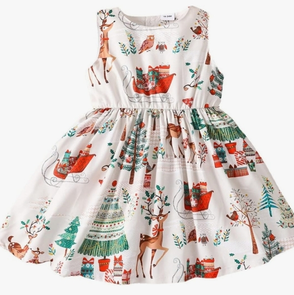 Christmas Dress Size 2-3 yrs - Picture 1 of 6